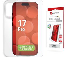 DISPLEX Panzerglas + Schutzhülle für Apple iPhone 17 Pro