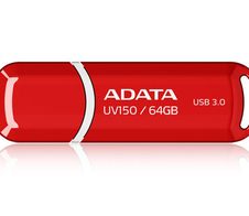 ADATA DashDrive UV150 - USB-Flash-Laufwerk - 64 GB, Rot