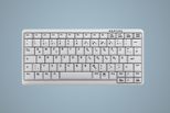 Active Key AK-4100-U Mini-Tastatur - Deutsch - Weiß