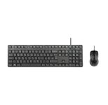 Targus kabelgebundenes Tastatur-und-Maus-Set - QWERTY UK - schwarz