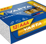 Varta LONGLIFE Micro AAA Cube 12-er - Micro-Batterie Alkaline