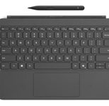Microsoft Surface Pro Tastatur für Surface Pro Copilot+ PC 12 Zoll mit Slim Pen, Grau