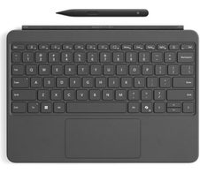 Microsoft Surface Pro Tastatur für Surface Pro Copilot+ PC 12 Zoll mit Slim Pen, Grau