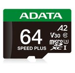 ADATA SPEED PLUS - Flash-Speicherkarte - 64 GB