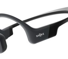SHOKZ OpenRun Mini Sport Knochenschall Kopfhörer mit Mikrofon - schwarz