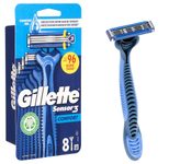 Gillette Sensor3 COMFORT Einwegrasierer 8 St.
