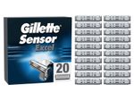 Gillette Sensor Excel Rasierklingen 20 St.