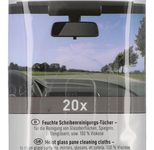 NIGRIN feuchte Reinigungstücher Scheiben