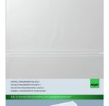 SIGEL Sichthüllen Speisekarten DIN A4 transparent glänzend 70 µm, 10 St.
