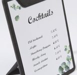 SIGEL Klemmhefter Speisekarten anthrazit, 1 St.