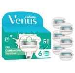 Gillette Venus Pro ComfortGlide Sensitive Rasierklingen 6 St.