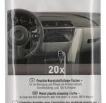 NIGRIN feuchte Reinigungstücher Kunststoffpflege