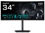 GIGABYTE GS34WQCA Curved Gaming Monitor 86,4 cm (34 Zoll)