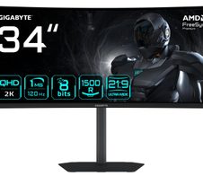 GIGABYTE GS34WQCA Curved Gaming Monitor 86,4 cm (34 Zoll)