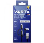 Varta Lightning, USB, 2m schwarz