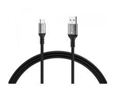 Varta 2 m, USB A, USB C, 5 Gbit/s, Schwarz, Grau
