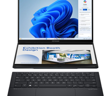 ASUS Zenbook Duo UX8406CA-QL263W Intel® Core™ Ultra 9 285H Notebook 35,6 cm (14 Zoll)