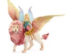 Schleich® Elfe auf geflügeltem Löwe 70714