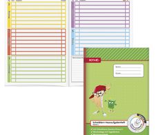 ROTH Hausaufgabenheft Kompass 2. Klasse liniert DIN A4 48 Blätter