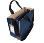 SIGEL Bicolor Laptoptasche dunkelblau, beige 15,0 kg, bis 39,1 cm (15,4 Zoll)