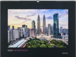KUNTH Monats-Wandkalender Metropolen 2026