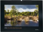 KUNTH Monats-Wandkalender Wildnis Deutschland 2026