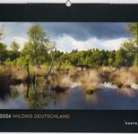 KUNTH Monats-Wandkalender Wildnis Deutschland 2026
