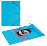 VON LEITZ Eckspanner DIN A4 hellblau, 1 St.