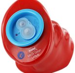 KUM Linkshänder Dosenspitzer doppelt Medi Grip Lefty M2, rot/blau