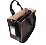 SIGEL Bicolor Laptoptasche braun, beige 15,0 kg, bis 39,1 cm (15,4 Zoll)