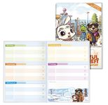 Häfft® Verlag Hausaufgabenheft 1. und 2. Klasse liniert DIN A5 96 Blätter