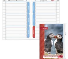 ROTH Hausaufgabenheft für clevere Faule Papageien liniert DIN A5 104 Blätter