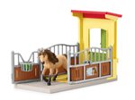 Schleich® Ponybox mit Islandpferd Hengst 42609