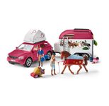 Schleich® Abenteuer mit Auto und Pferdeanhänger 42535