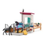 Schleich® Pferdebox mit Stute und Fohlen 42611