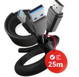 LTC CABLE TUBE 10 Schwarz - 25 m