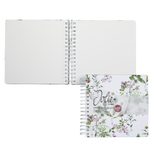 SIGEL mit Spirale Jolie® Notizbuch ca. DIN A5 blanko, Anzahl der Seiten:  240