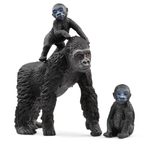 Schleich® Flachland Gorilla Familie 42601