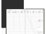 ZETTLER KALENDER Buchkalender Wochenplaner 2026 schwarz, 1 St.
