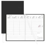 ZETTLER KALENDER Buchkalender Wochenplaner 2026 schwarz, 1 St.