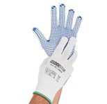 HYGOSTAR Arbeitshandschuhe Structa 7 weiß