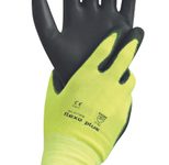 HYGOSTAR Arbeitshandschuhe Neon Ace 9 schwarz, gelb