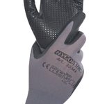 HYGOSTAR Arbeitshandschuhe Ergo Flex Dotty 8 grau