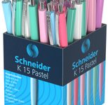 Schneider Kugelschreiber K15 pastell farbsortiert 0.6 mm Schreibfarbe: blau