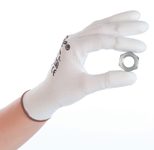 HYGOSTAR Arbeitshandschuhe Ultra Flex Finger 8 weiß