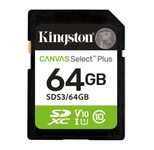 Kingston Canvas Select Plus - Flash-Speicherkarte - 64 GB