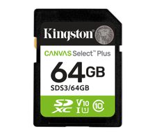 Kingston Canvas Select Plus - Flash-Speicherkarte - 64 GB