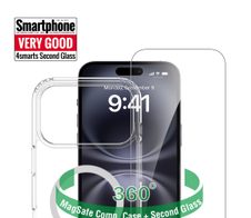 4smarts 360° Premium Protection Set für Apple iPhone 17 Pro Max MagSafe-kompatibel