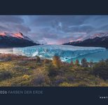 KUNTH Monats-Wandkalender Farben der Erde 2026