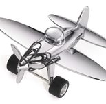 TROIKA® Büroklammerspender STOP-OVER silber